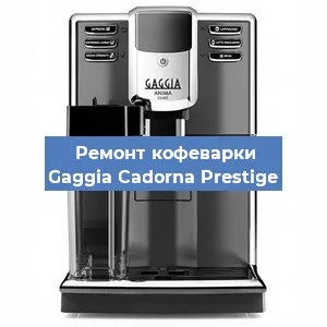 Ремонт кофемашины Gaggia Cadorna Prestige в Екатеринбурге